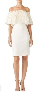 Slate & Willow White Golden Iris Dress 16